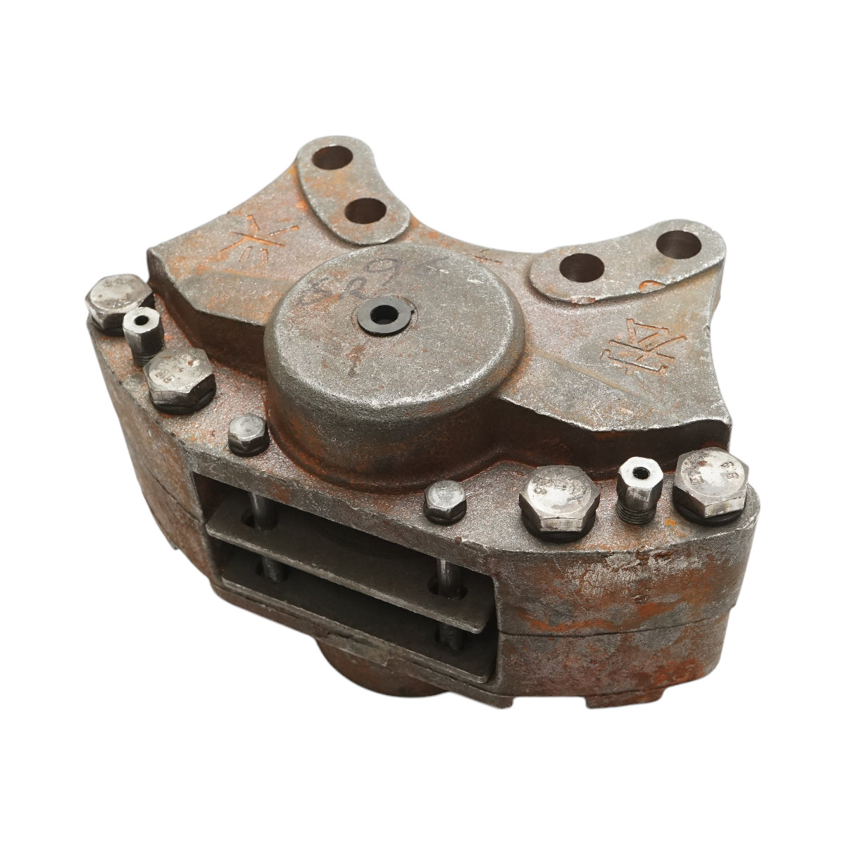 Brake caliper set with brake pads for backhoe loader 1.6T WZ45-17